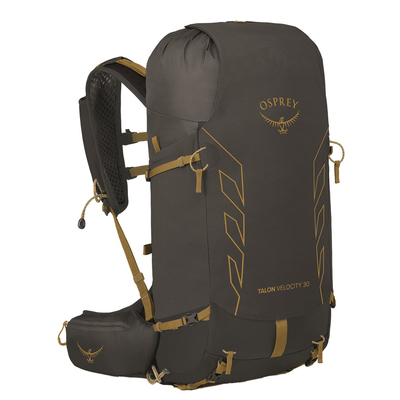 Osprey Talon Velocity 30 L/XL dark charcoal/tumbleweed yellow