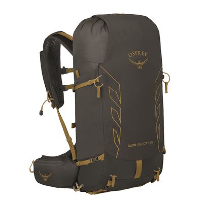 Osprey Talon Velocity 30 L/XL dark charcoal/tumbleweed yellow