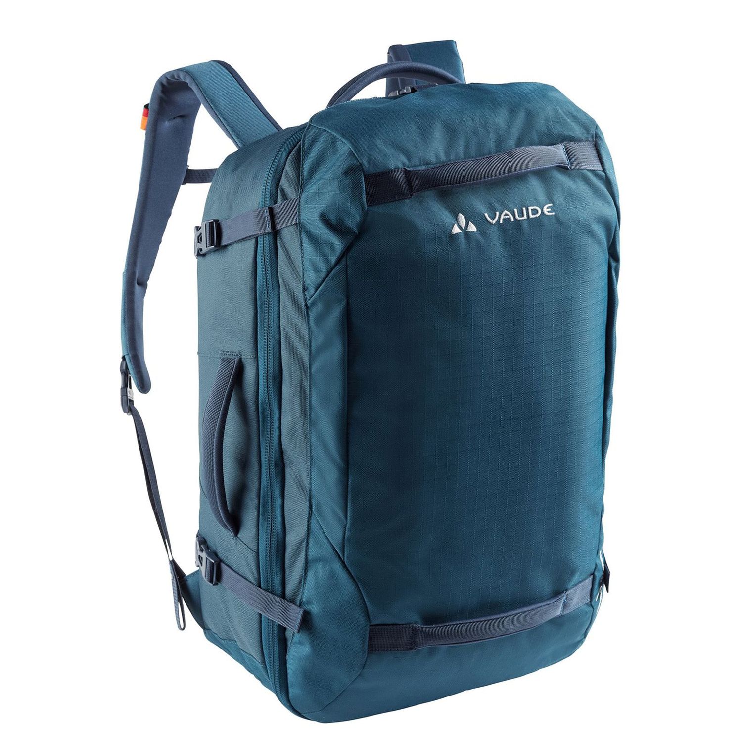 VAUDE Mundo Carry-On 38 Reiskoffer - baltic sea - 1348 kg - 38 L - Cabin size - comfortabel zacht gepolsterd rugpand
