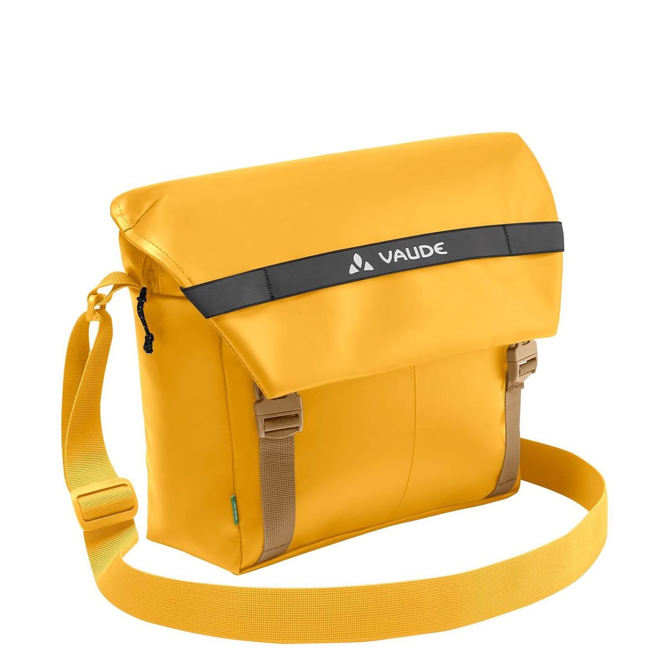 Vaude Mineo messenger bag geel