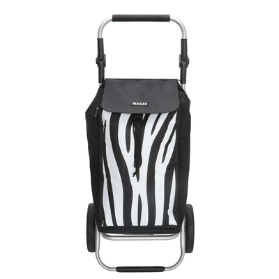 Beagles Alberic Shopping Trolley zebra print