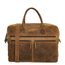 Hide & Stitches Idaho Enchant Laptoptasche braun