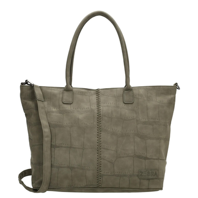 Zebra Trends Mirjam Shopper olivgrün