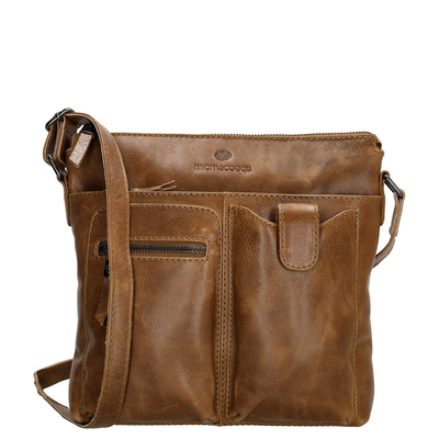 Hide & Stitches Porto Schoudertas bruin