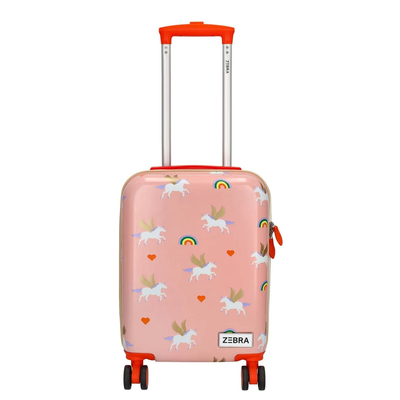 Zebra Trends Travel Kinderkoffer rosa