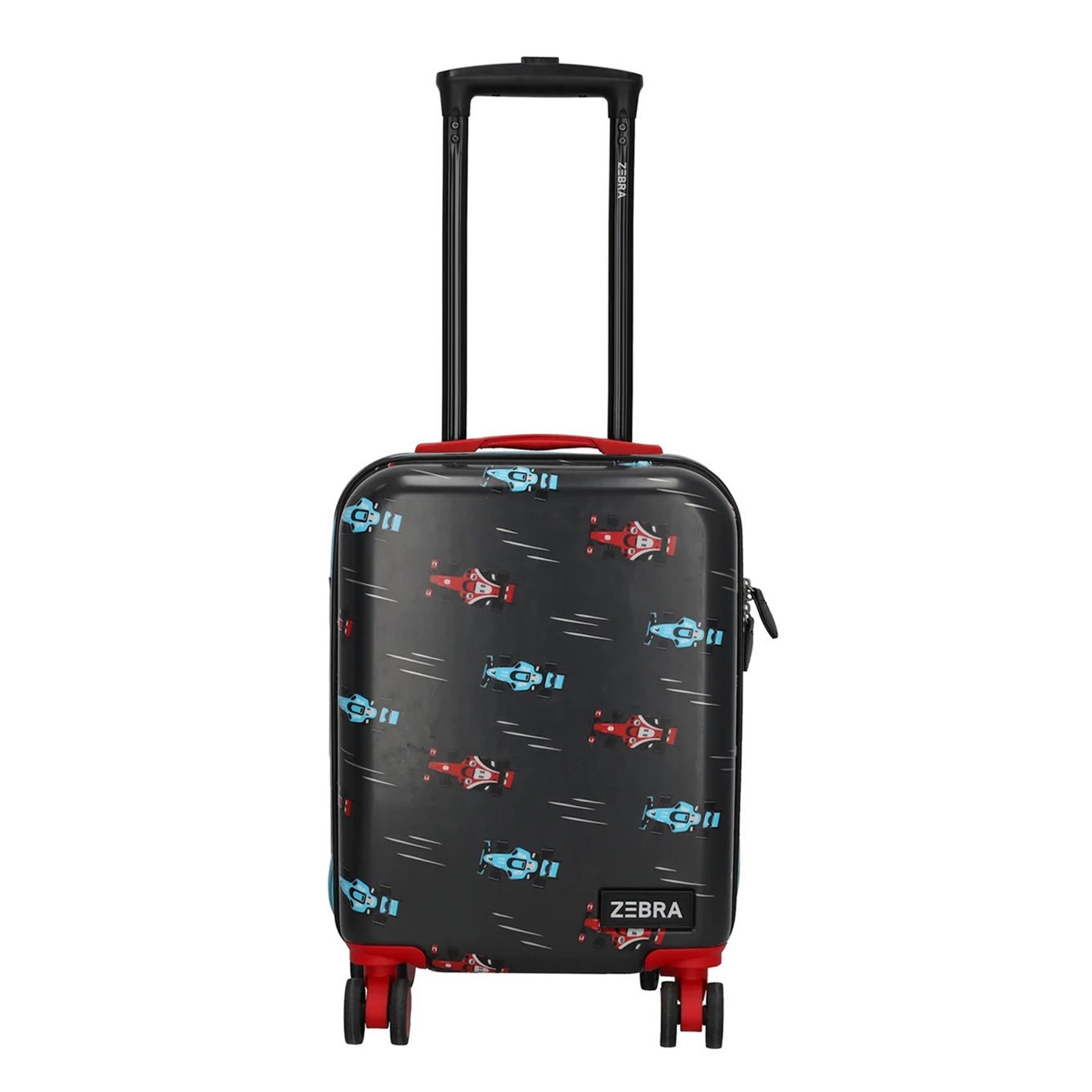 Zebra Trends Travel Kids racecar black kinderkoffer handbagage koffer