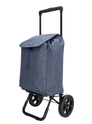 Beagles Shop & Go Cartease Boodschappentrolley blauw