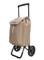 Beagles Shop & Go Cartease Boodschappentrolley taupe