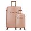 Charm London Travel Trolley Set roze