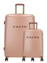Charm London Travel Trolley Set rosa