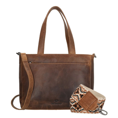 Hide & Stitches Next Navajo Handbag brown
