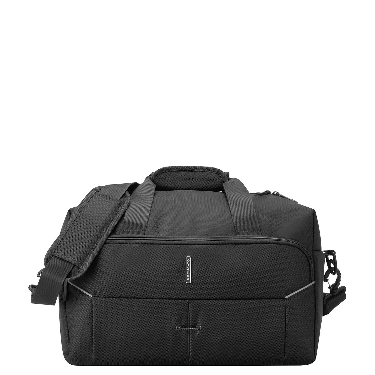 Roncato Ironik 2.0 Duffle 40 nero weekendtas handbagage