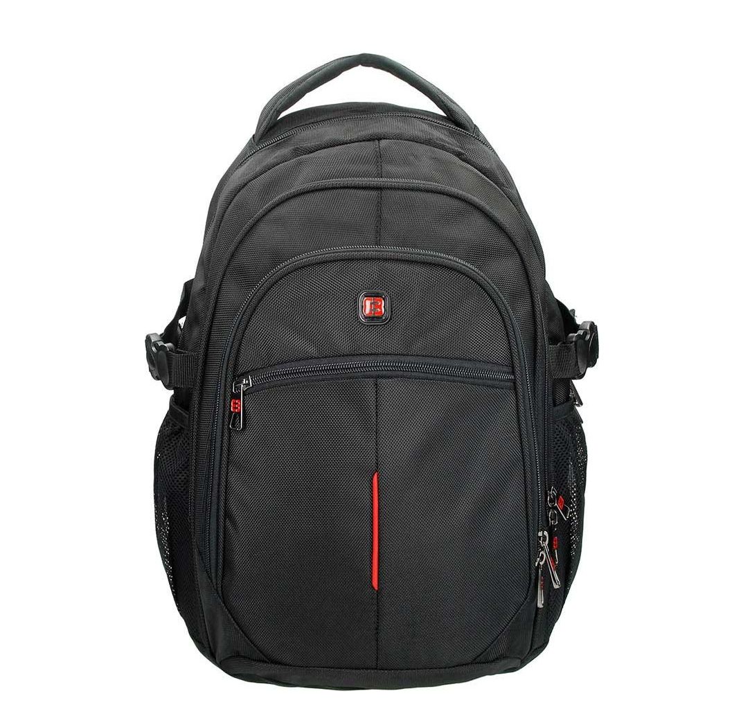 Enrico Benetti Cornell Laptop Rugtas 15.6" black Laptoprugzak