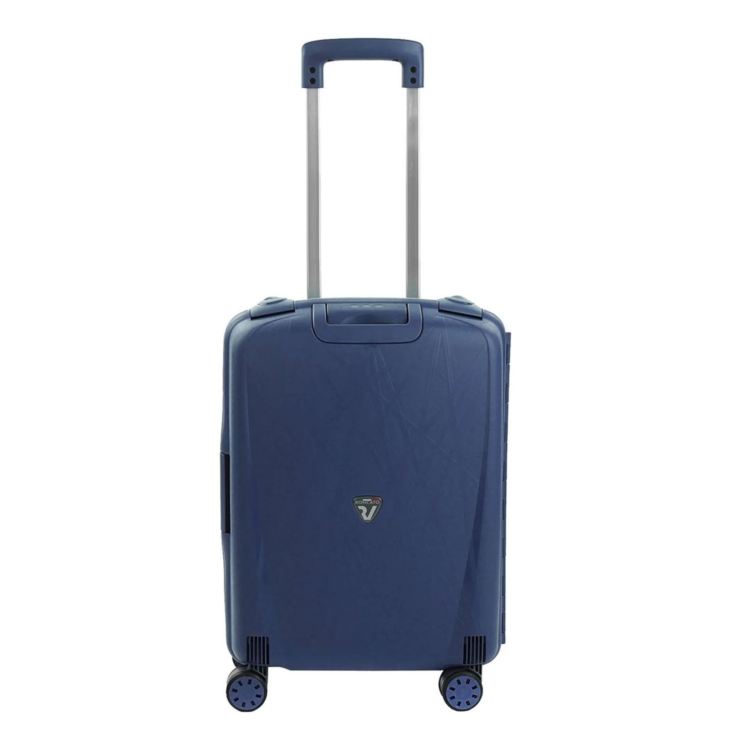 Travelbags Roncato Light 4 Wiel Cabin Trolley 55 navy blue hardcase koffer aanbieding