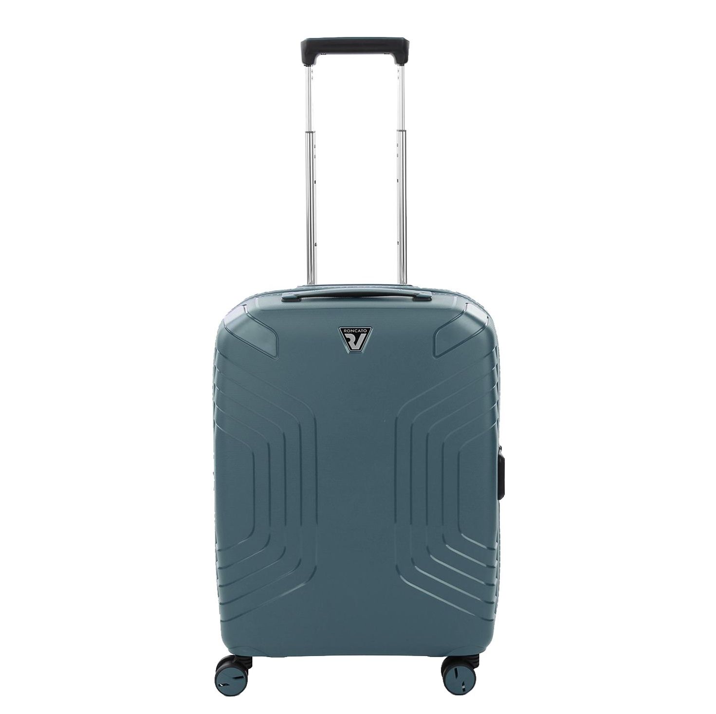 Roncato trolley Ypsilon 4.0 USB 55 cm. Expandable blauwgrijs
