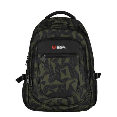 Enrico Benetti Santa Cruz 17.3" Laptop Rucksack olivgrün
