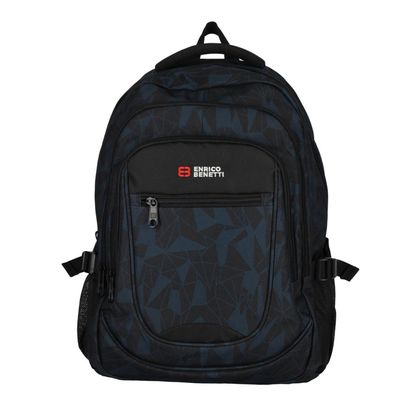 Enrico Benetti Santa Cruz 17.3" Laptop Rucksack schwarz Dunkelblau