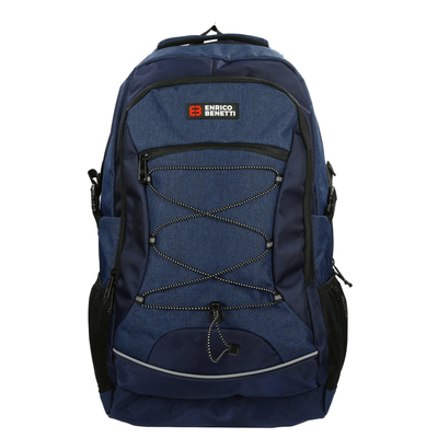 Enrico Benetti Yellow Stone 17'' Laptop Rucksack blau