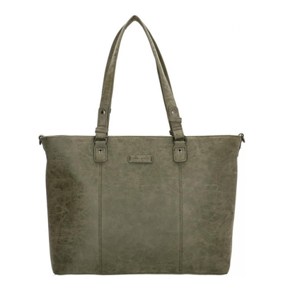 Enrico Benetti Kate 15'' Laptop Umhängetasche olivgrün