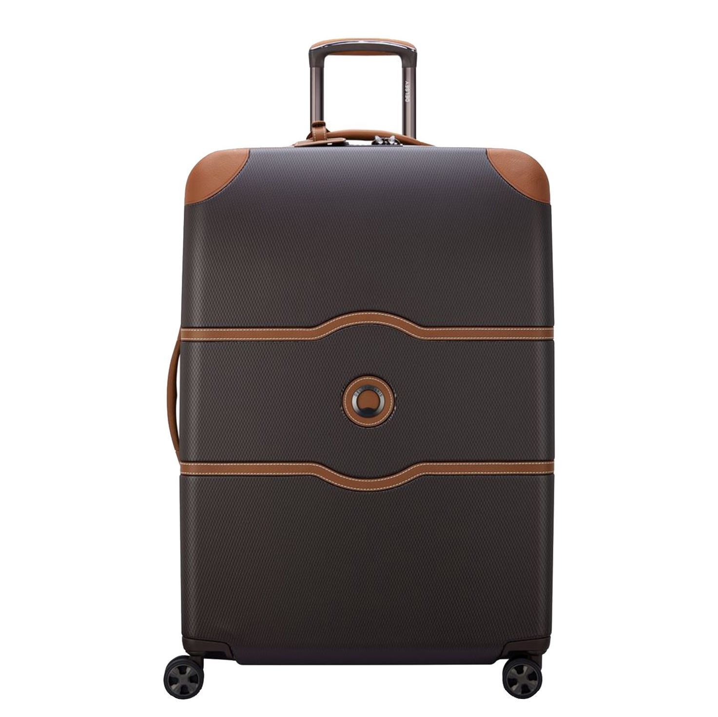 Delsey Chatelet Air 2.0 4 Wheel Large Trolley 76 CM Brown