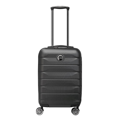 Delsey Air Armour 4 Wheel Slim Cabin Trolley 55/40 black
