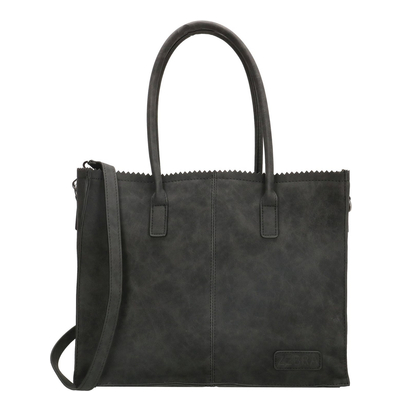 Zebra Trends Natural Bag Lisa Shopper zwart