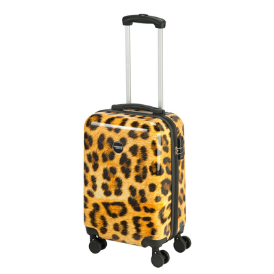 Princess Traveller Animal Print Cabin Trolley leopard II