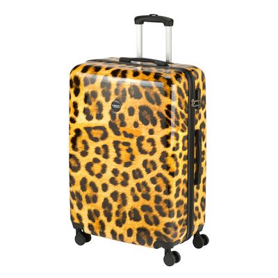 Princess Traveller Animalmuster Large Trolley leopard