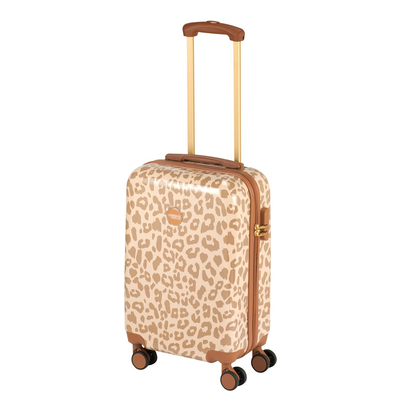 Princess Traveller Animal Print Cabin Trolley leopard