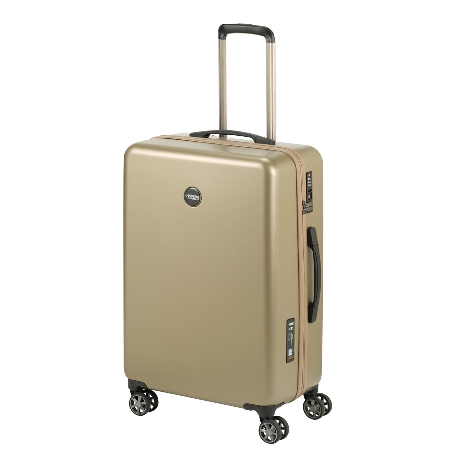 Princess Traveller PT01 Deluxe - Reiskoffer - Pristine Bronze - M - 67cm