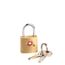 TravelBlue TSA Key Lock gold