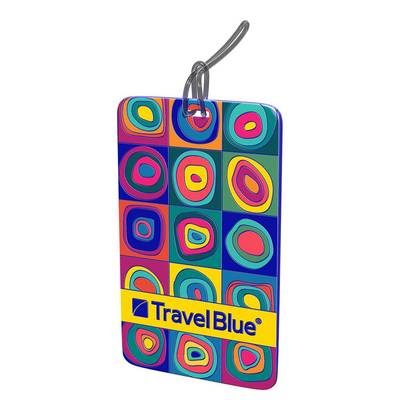 TravelBlue ID Tag Adreslabel squares