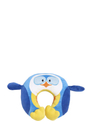 TravelBlue Kinder Nekkussen puffy the penguin