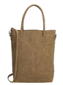 Zebra Trends Kartel Met Rits Shopper olijfgroen
