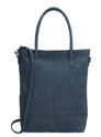 Zebra Trends Kartel Met Rits Shopper jeansblauw