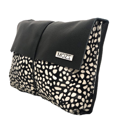 Mozz Luier Etui black dots reverse