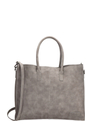 Zebra Trends Natural Bag Lisa Shopper 15.6 inch middengrijs
