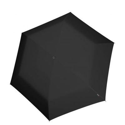 Knirps U.200 Ultra Light Duomatic Paraplu UV Protection black with rosé coating