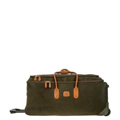 Bric's Life Holdall Reistas met Wielen 70 olive