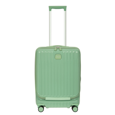 Bric's Positano Cabin Trolley 55 with Pocket sage green