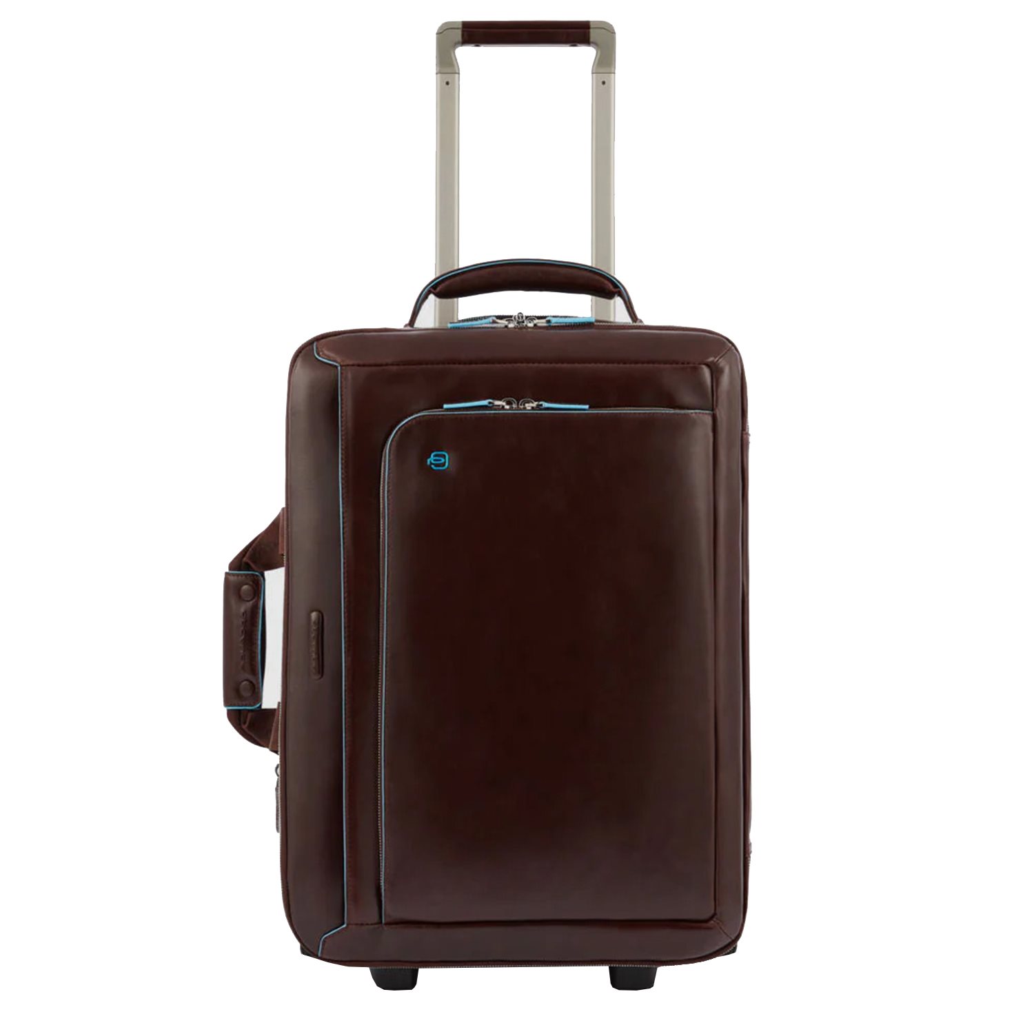 Piquadro Blue Square Cabin Trolley brown handbagage koffer