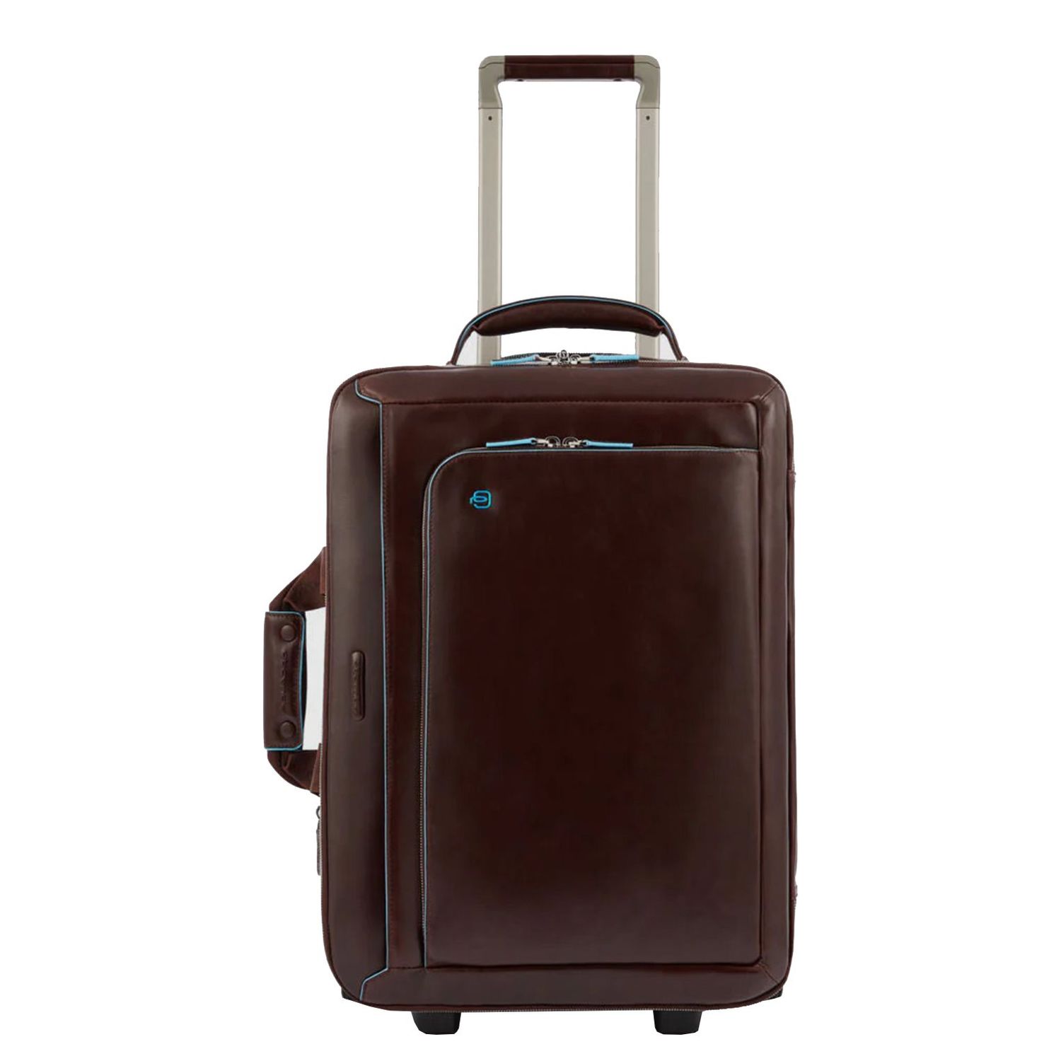 Piquadro Blue Square Zachte Koffers bruin en blauw
