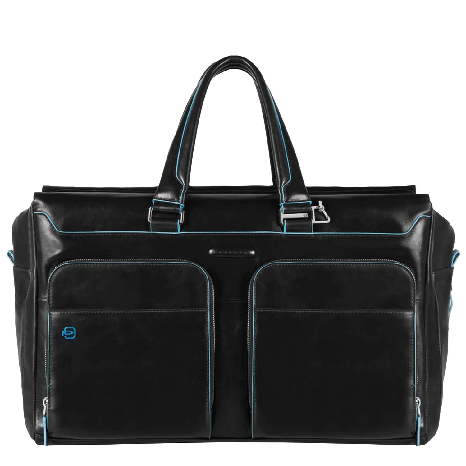 Piquadro Blue Square Duffel Bag black weekendtas handbagage