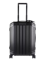 Piquadro Alu Slim 4 Wheel Cabin Trolley black