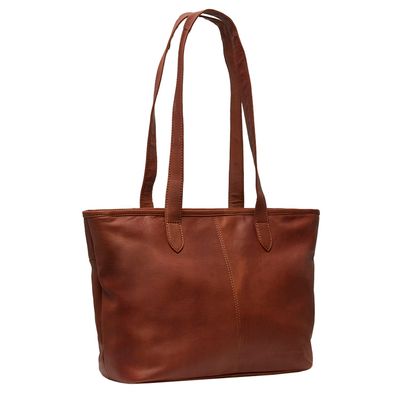 The Chesterfield Brand Monza Shopper cognac