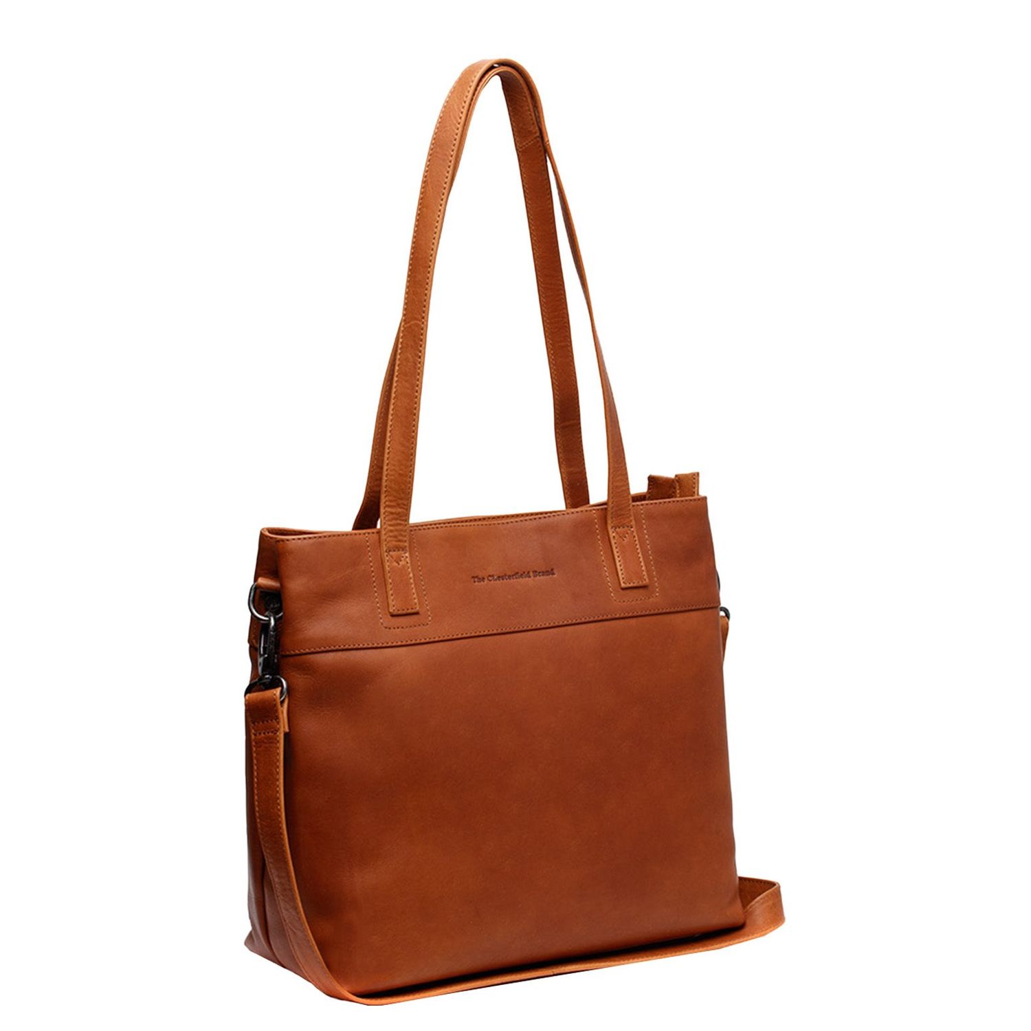 The Chesterfield Brand Nola Shopper cognac schoudertas dames