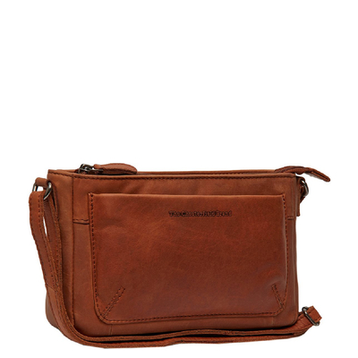 The Chesterfield Brand Southampton Schoudertas cognac