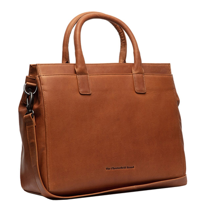 The Chesterfield Brand Rivera Schoudertas cognac