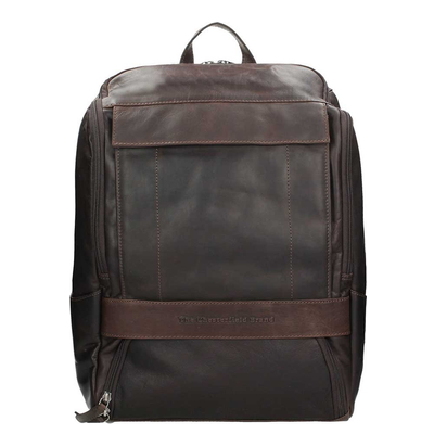 The Chesterfield Brand Rich Laptop Backpack brown