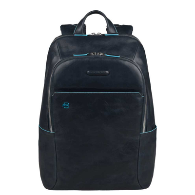 Piquadro Blue Square Backpack night blue